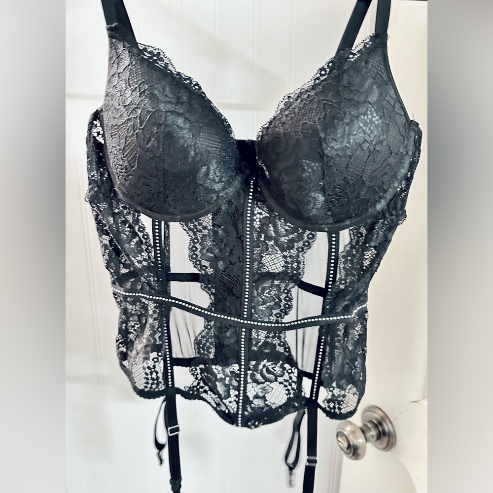 Woman’s size S/M black 3 piece football fantasy lingerie set/sexy costume! BNIB